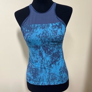 Women’s size S, Nike, swim tankini, cross back